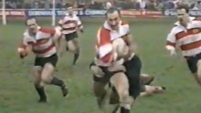 1990 - 27 Jan;   Wasps v Gloucester;  3rd Round Pilkington Cup