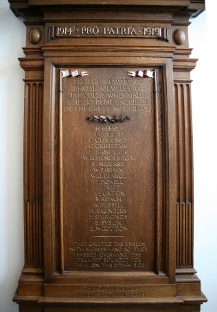 First World War Memorial