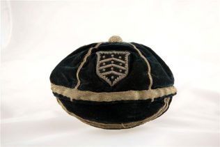 J.W.Bayley's Gloucester Cap | Photograph courtesy of his grandson, Cedric McMillan