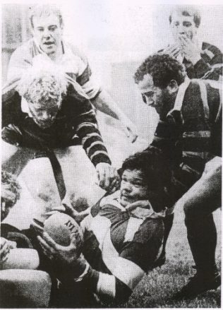 John Orwin wins the ball for Gloucester