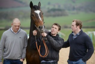 Sinbad with Mike Tindall and Monbeg Dude