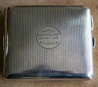 N. Daniell's Cigarette case